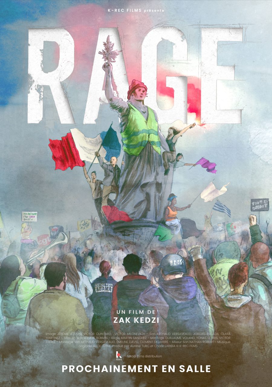 Affiche de Rage